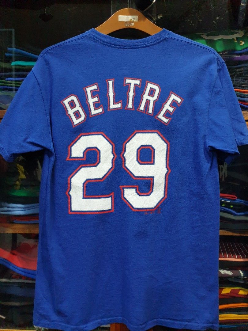 Majestic MLB Player Texas Rangers ⚾️ BELTRE 29 ⚾️ Tshirt, Men's Fashion,  Tops & Sets, Tshirts & Polo Shirts on Carousell