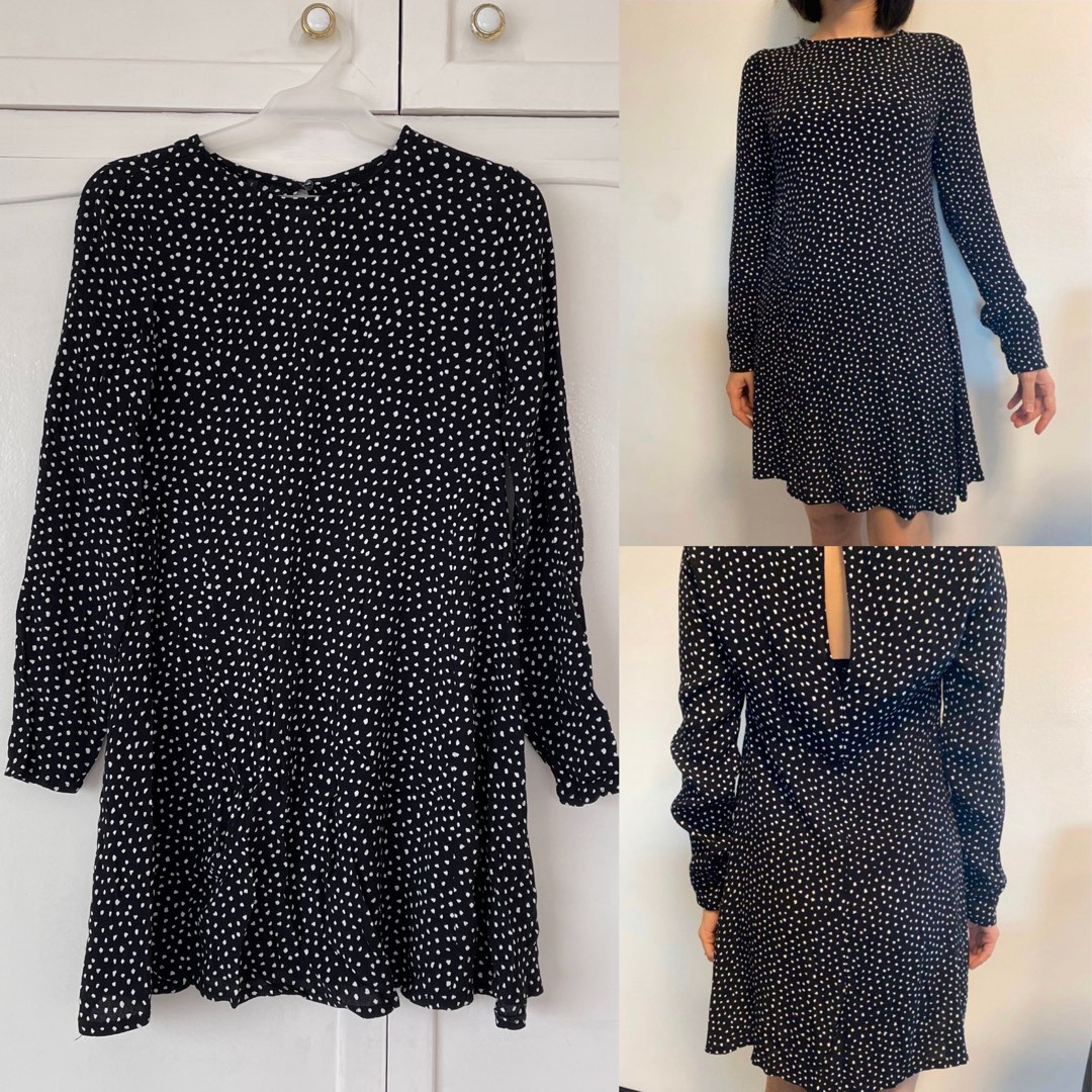 MANGO polka dot dress on Carousell