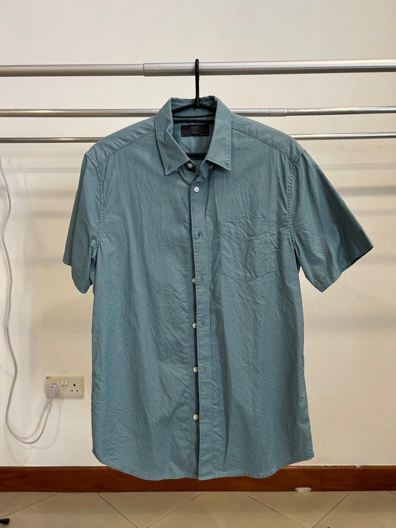 Marks and spencer half sleeve shirts best sale