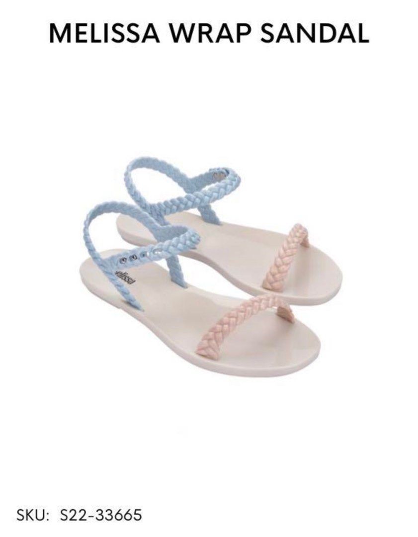 Wrap Sandales Melissa Melissa Wrap Sandals, Women's Fashion, Footwear,  Sandals On Carousell