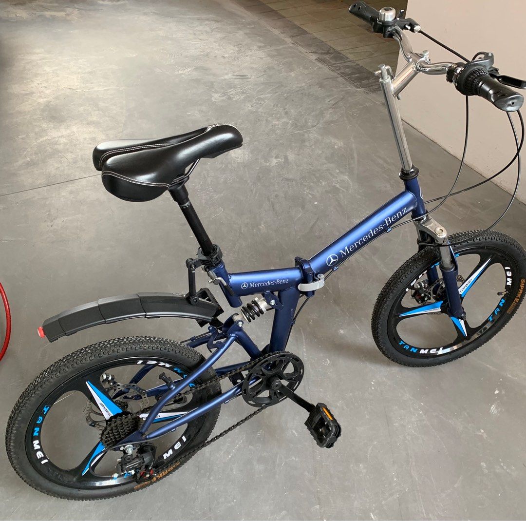 Mercedes best sale folding bike