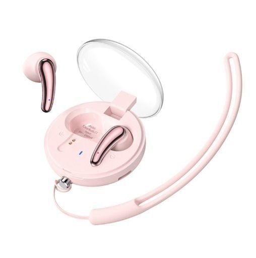 Metallic In Ear REMAX ClearBuds C1 Low Delayed Bluetooth Headset Remax Wireless Music Headphones Pink