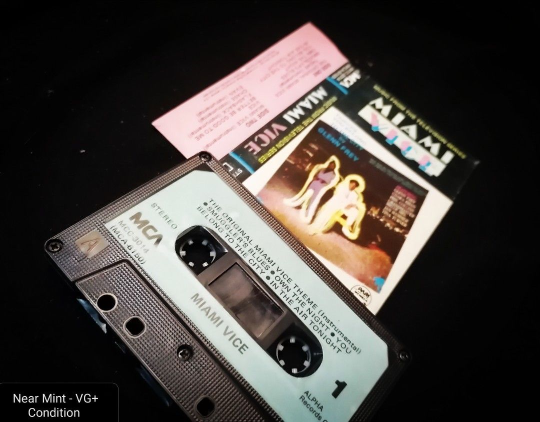 Miami Voce Soundtrack Cassette Tape Original Cassette Tapes Vintage
