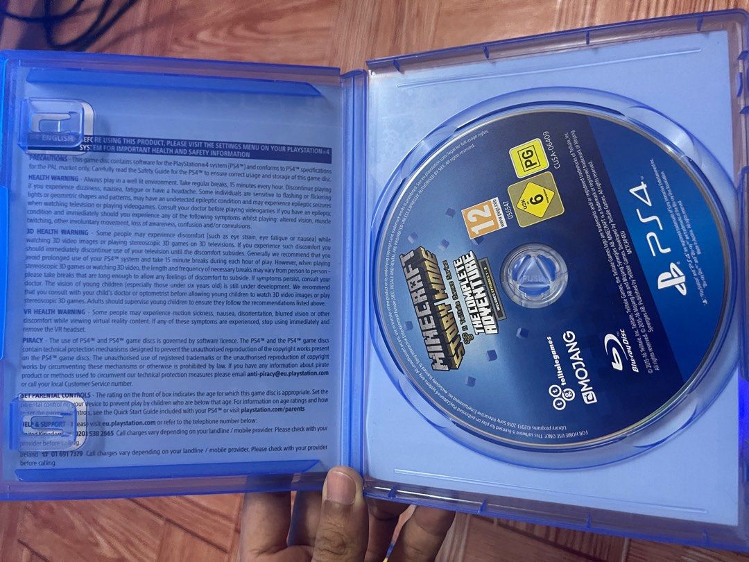 Minecraft Story Mode PS4 game physical disc, Video Gaming, Video Games ...