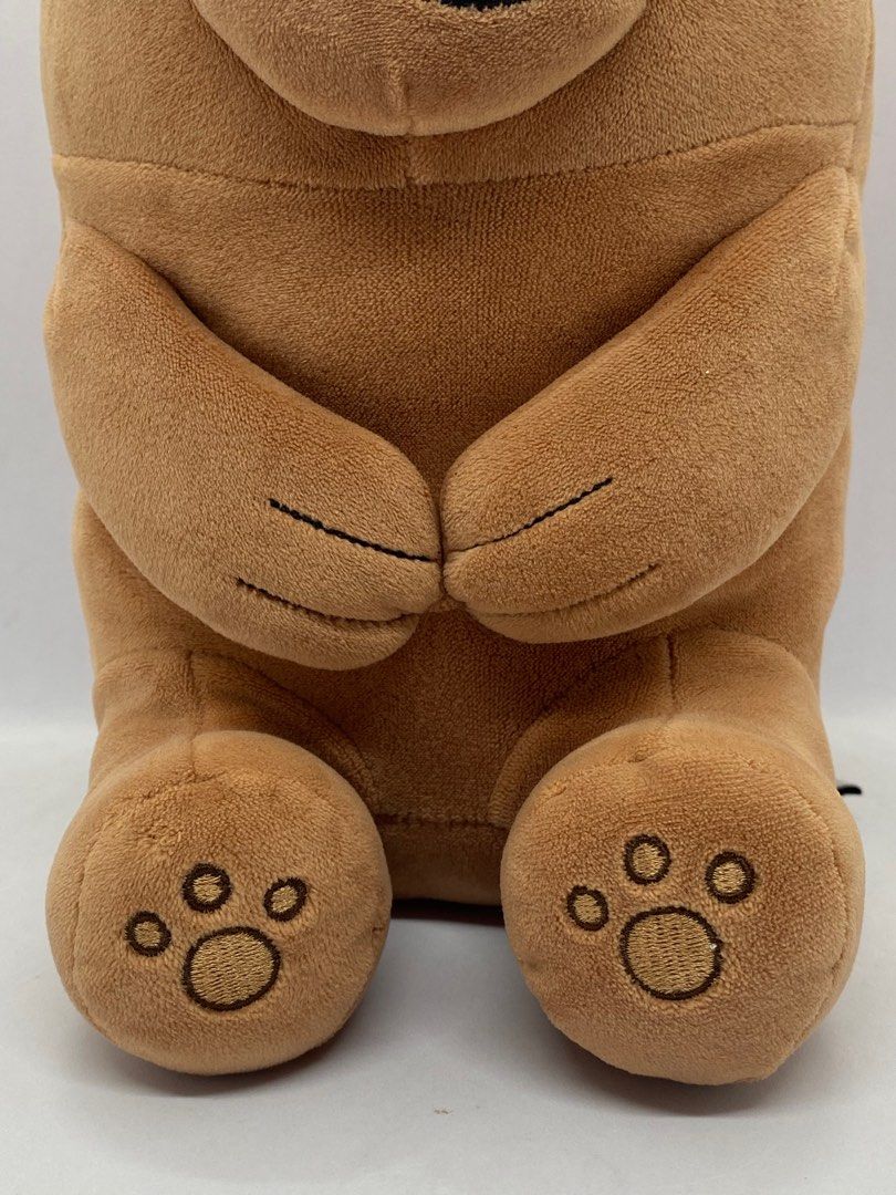 Miniso We Bare Bears Grizz Plush Toy Stufftoy Wbb Grizzly Bear Cartoon Network Plushies On Carousell 6572