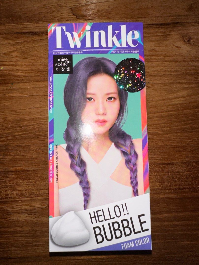 [Mise En Scene] Hello Bubble Foam Color x BLACKPINK Limited Edition