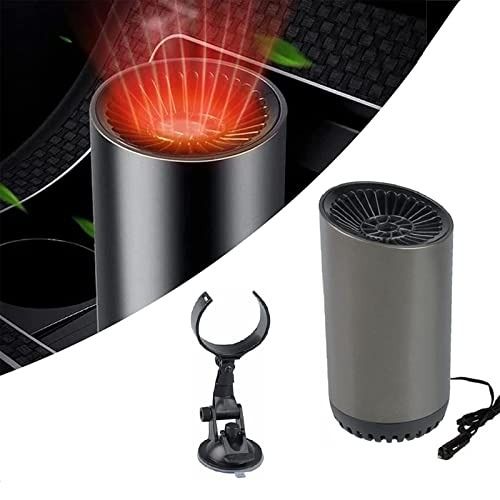 MISHUO Cup Shape Car Warm Air Blower, Mini Fan Defroster, 12V Portable Car  Heater Defroster Demister Defogger Filter 360 Degree Rotation with Suction  Cup, TV u0026 Home Appliances, Air Conditioners u0026 Heating