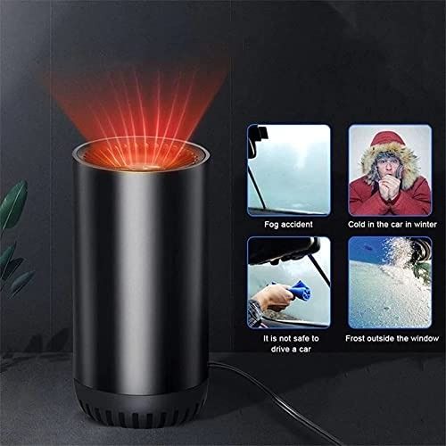 MISHUO Cup Shape Car Warm Air Blower, Mini Fan Defroster, 12V Portable Car  Heater Defroster Demister Defogger Filter 360 Degree Rotation with Suction  Cup, TV u0026 Home Appliances, Air Conditioners u0026 Heating