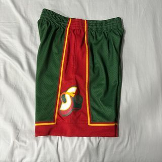 Mitchell And Ness - Seattle Supersonics Mens Nba Fadeaway Swingman 1994  Shorts