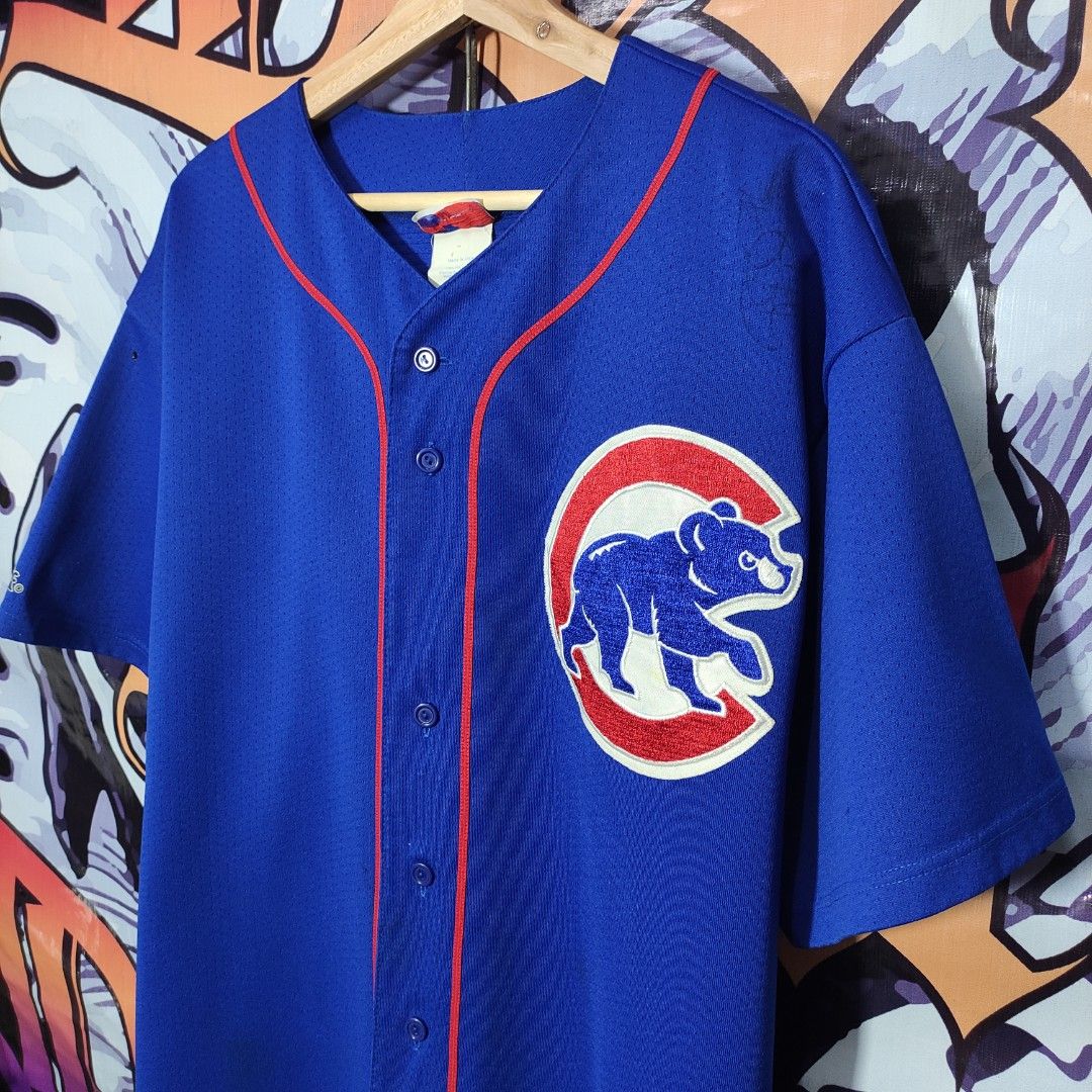  Chicago Cubs Majestic T-Shirt 3XL Replica Jersey