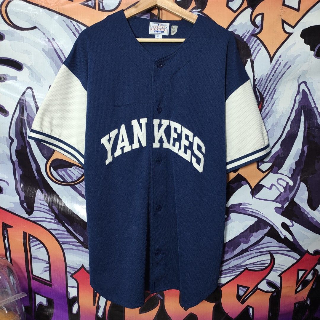 Starter Yellow New York Yankees Baseball Jersey 