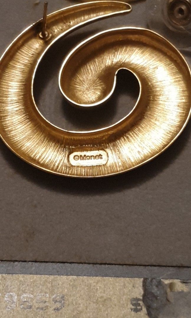 Monet 14k sales gold post earrings