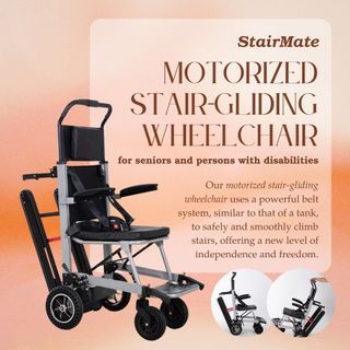 Motorized Stair Gliding Wheelchair