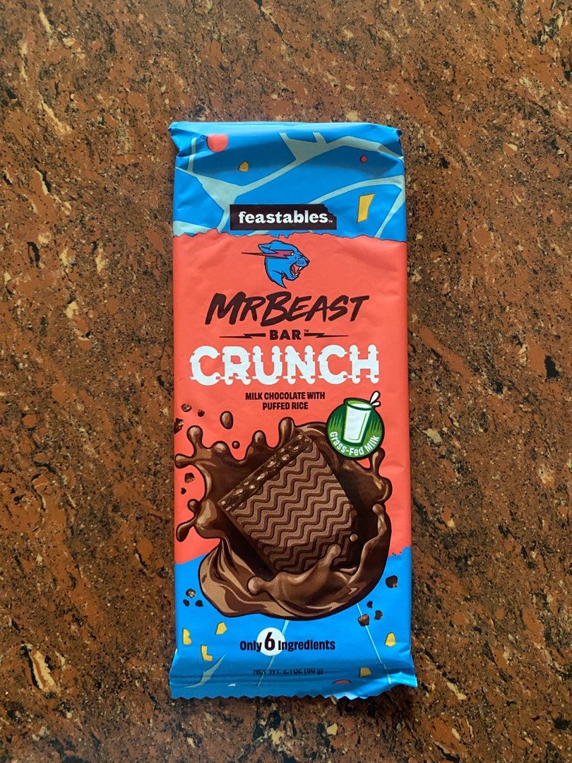 Mr. Beast Feastables Chocolate Bar | Flavor Ships Assorted