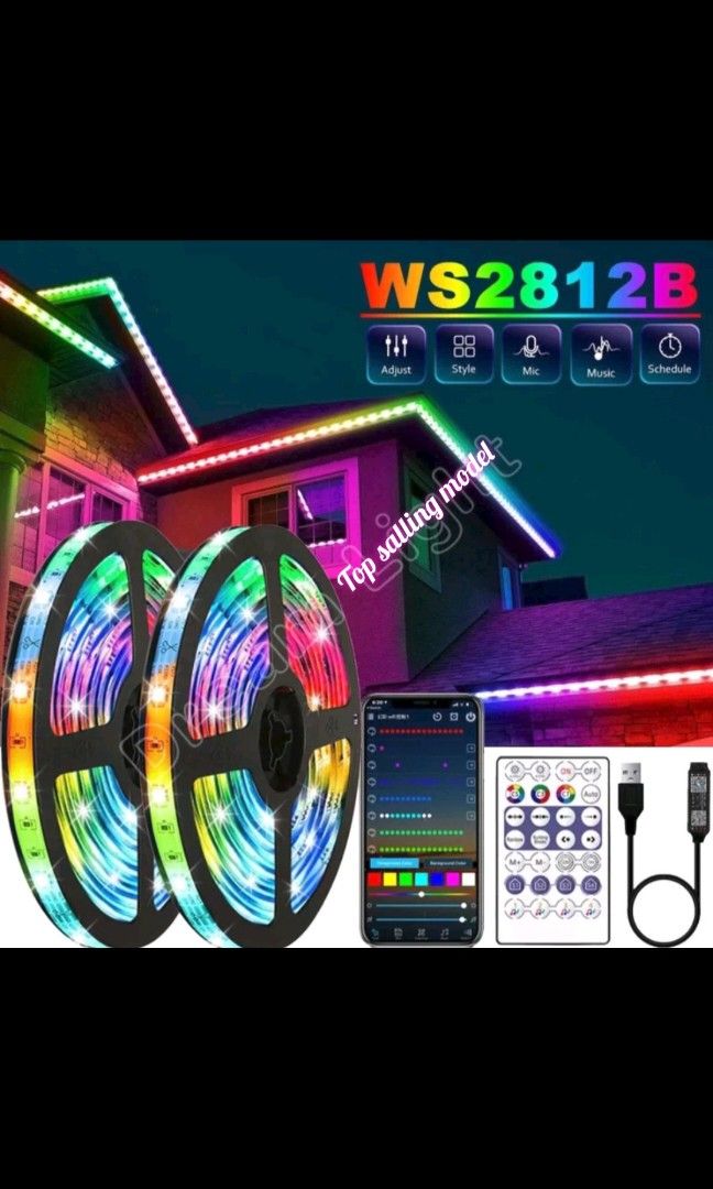 Multiple colours lid STRIP LIGHT complete set Free shipping 24H self collection available