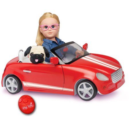 My Life As Red Convertible Car fits 18