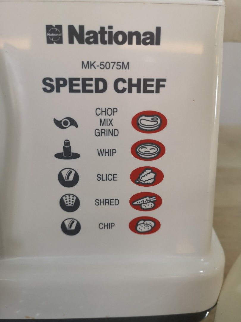 National Food processor, TV & Home Appliances, Kitchen Appliances, Juicers, Blenders & Grinders