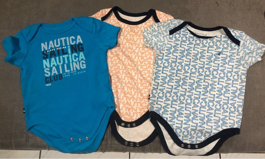 Nautica Onesies for boys