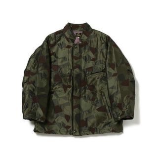 Needles C.P Jacket PE/AC STONE Camo 迷彩夾克 不規則 拼接 鋪棉 軍裝外套 多口袋 Nepenthes Engineered Garments Stussy