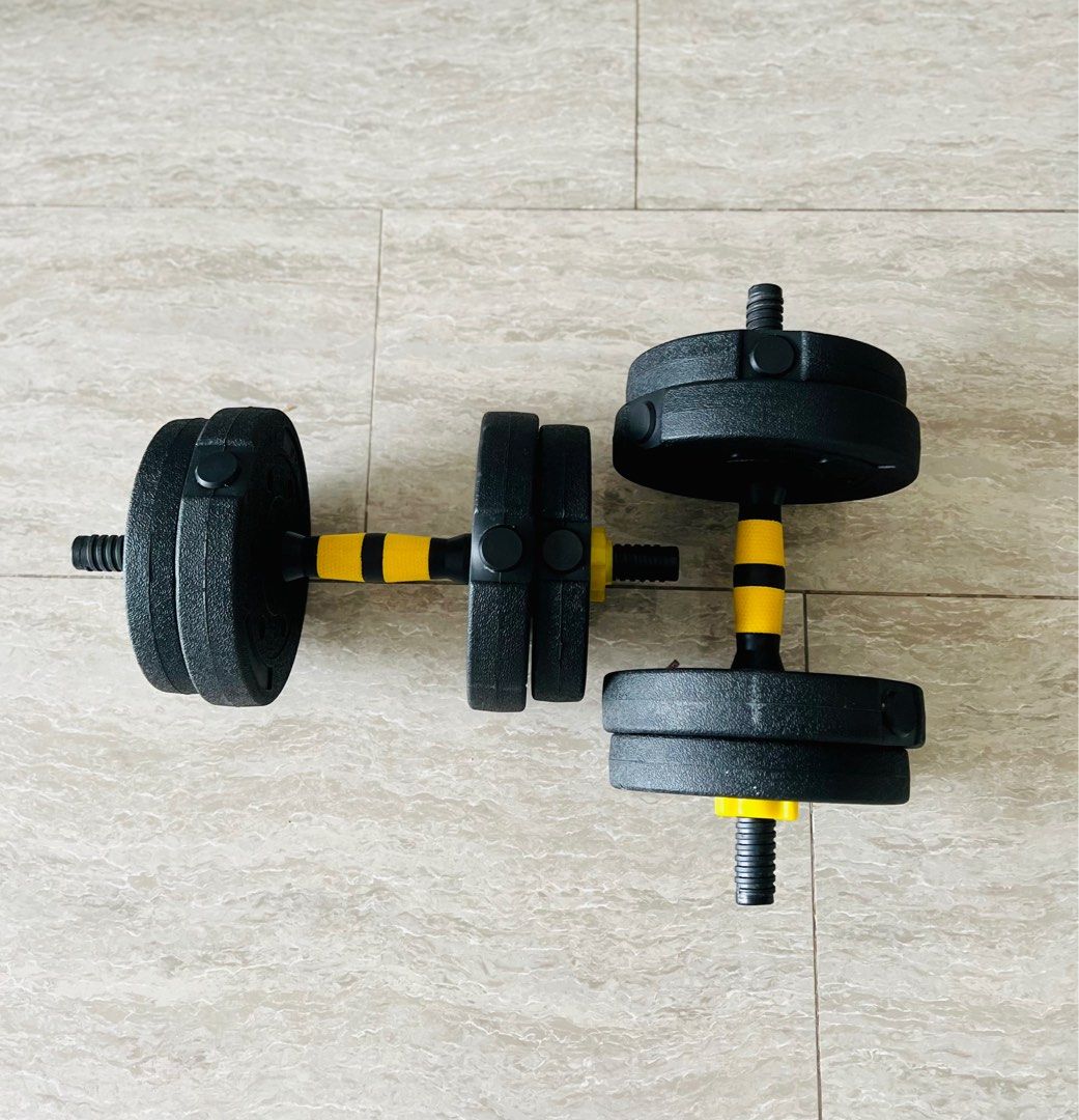 Gym set deals weights