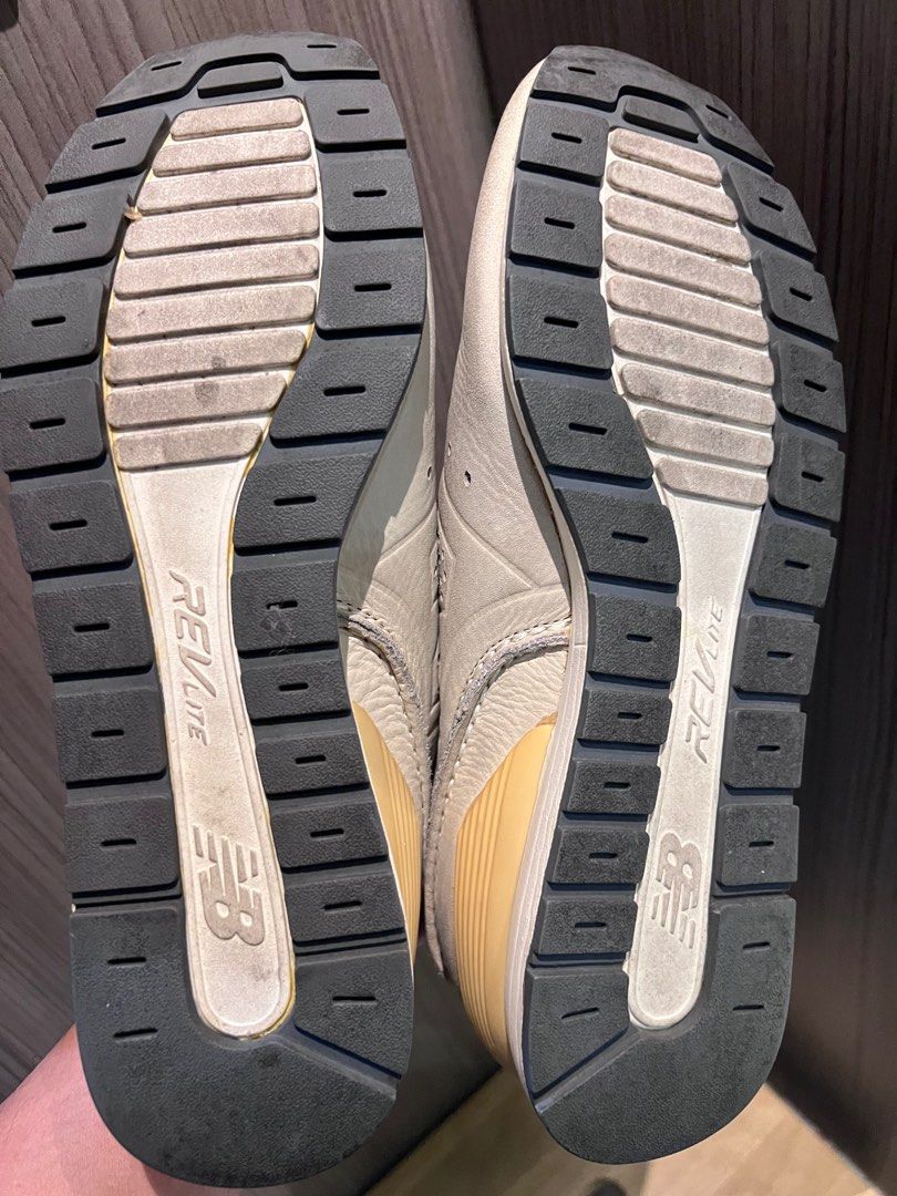 new balance leather sneakers