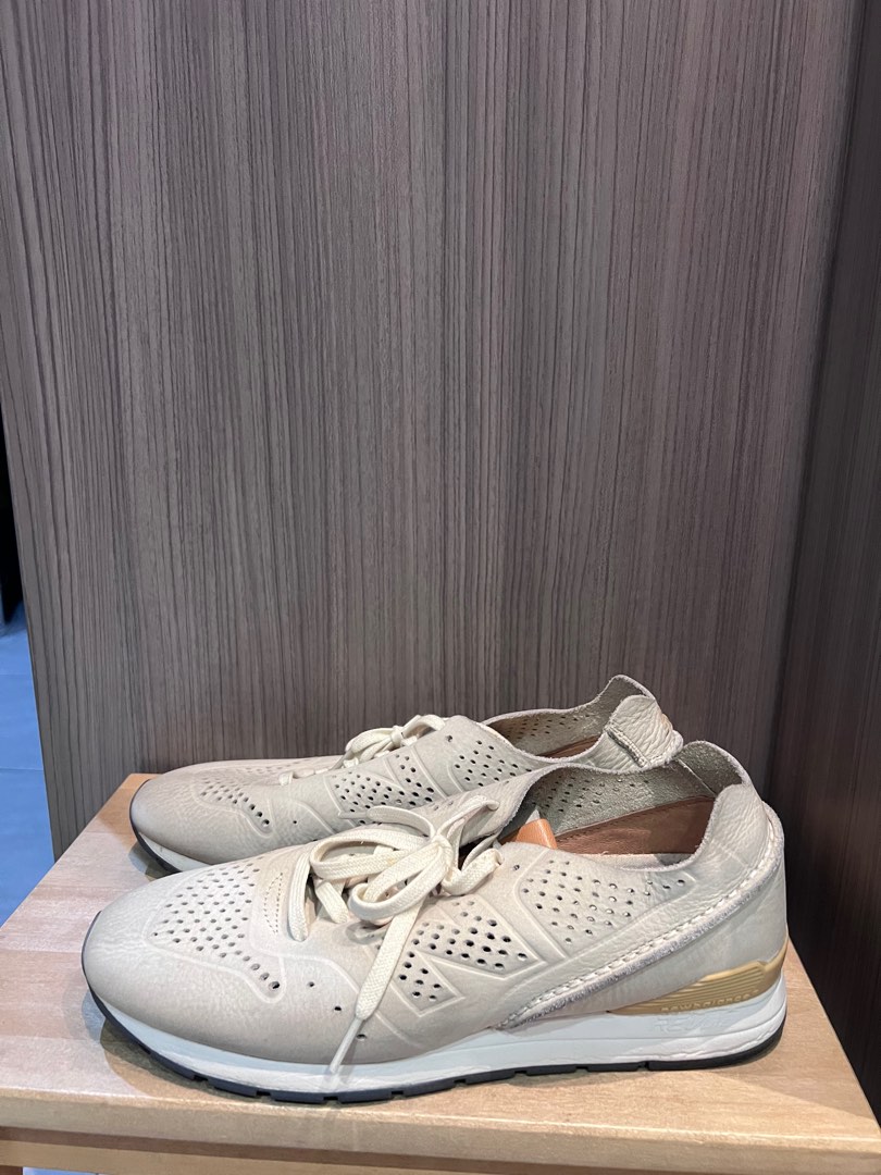 new balance leather sneakers