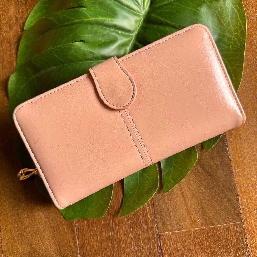 Buy Alexvyan Pink Women Purse Wallet Female Clutch Bag Women/Ladies/Girls  Wallets Long Purses Card Holder Phone Pocket 3 Color Line Organizer at  Amazon.in