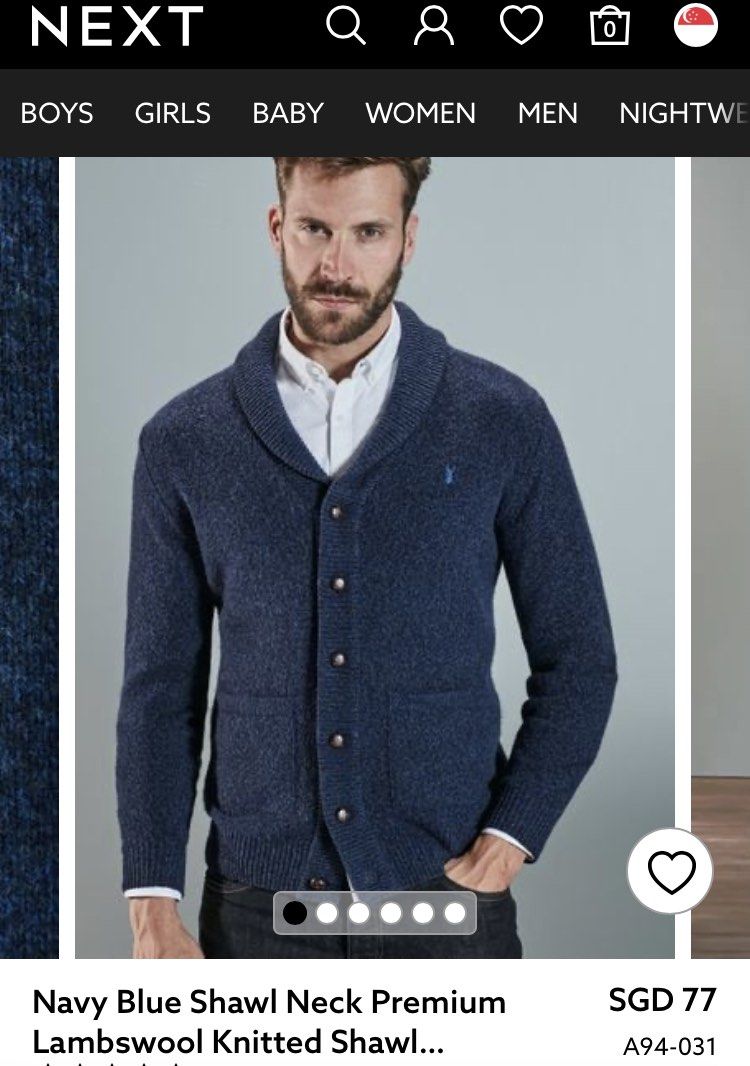 Next outlet boys cardigan