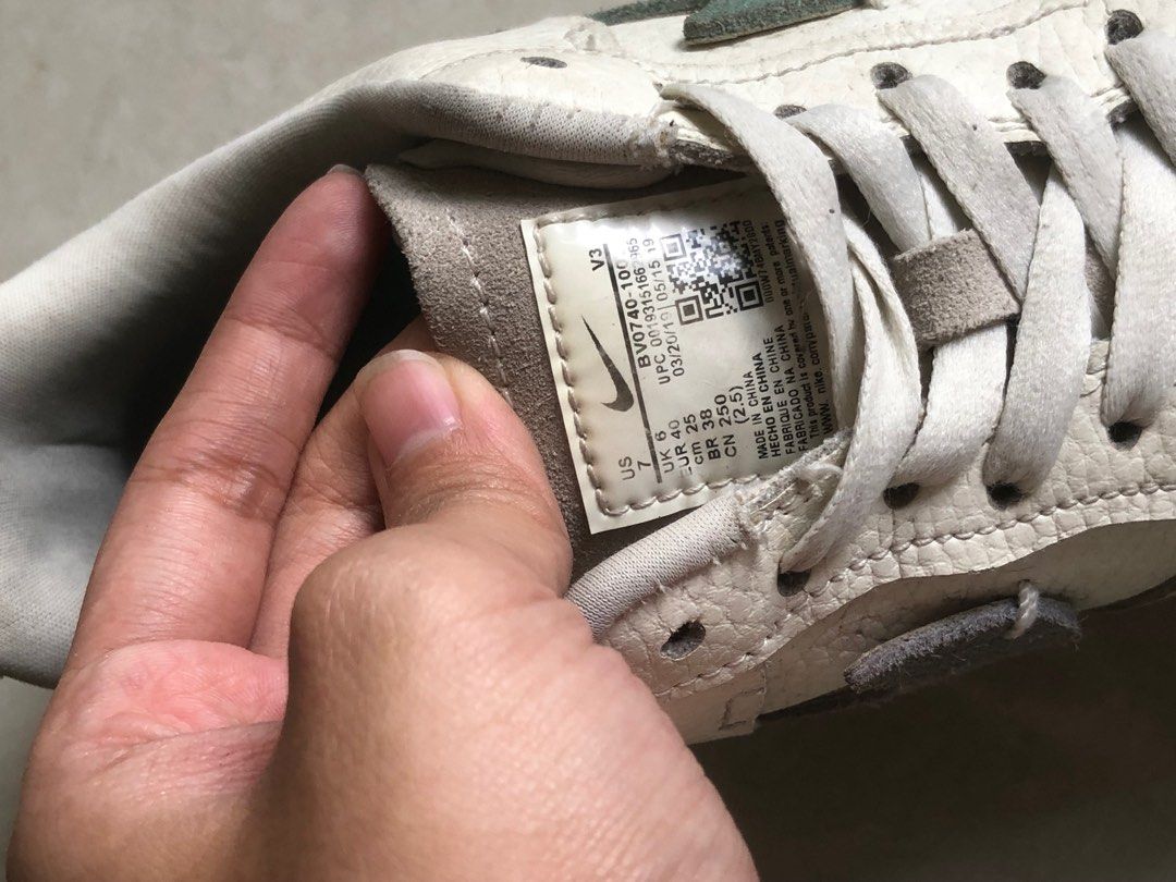 nike air force 1 vandalized