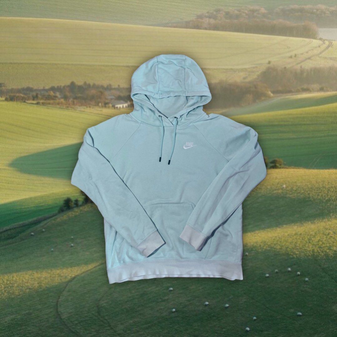 nike baby blue hoodie