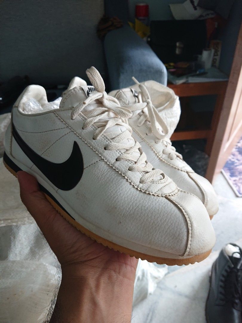 All white nike cortez uk on sale
