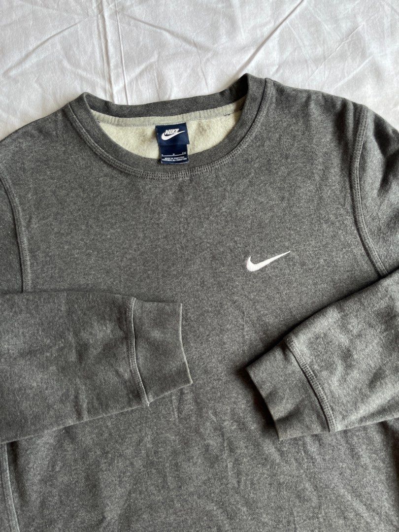mens nike grey sweater