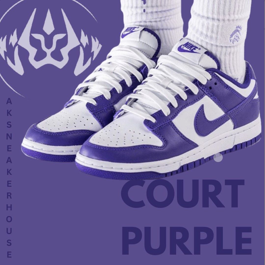 Nike SB Dunk Low Pro ISO Orange Label 'Court Purple' | eyolvi.com