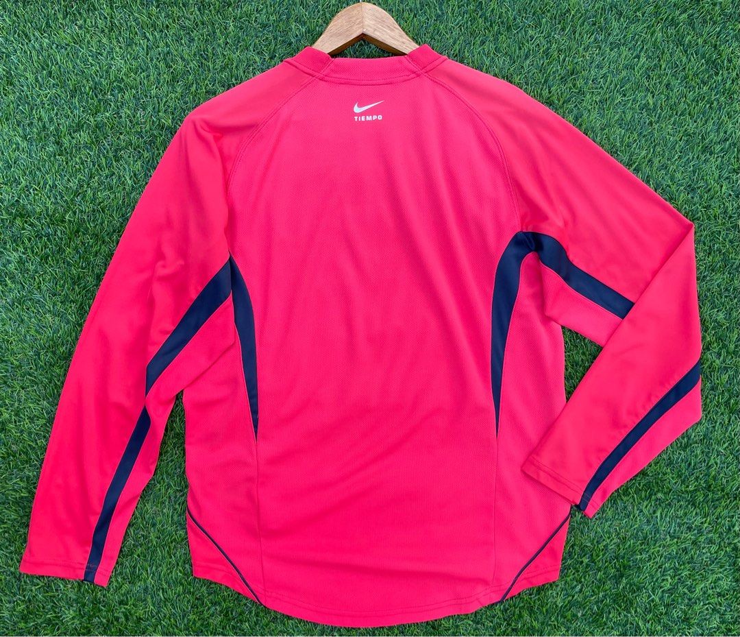 Nike tiempo long sleeve sale jersey