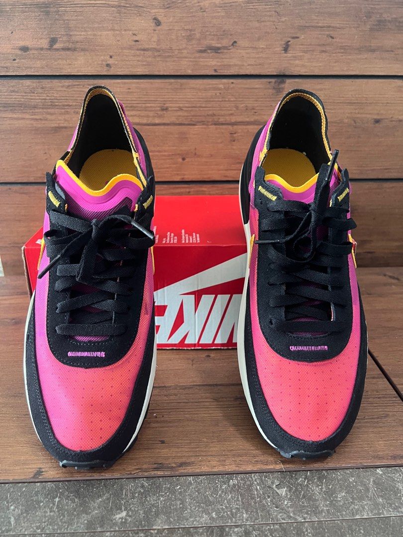 Nike Waffle One Active Fushcia Luxury Sneakers Footwear on