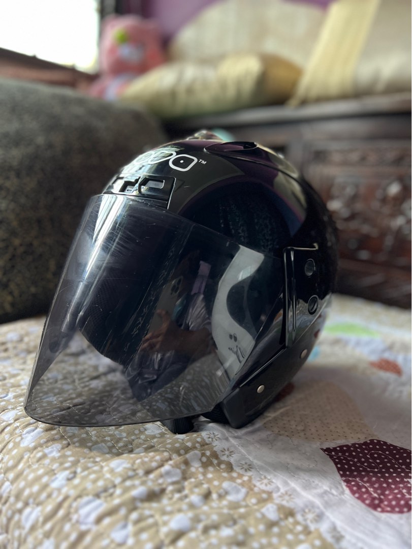 Nova Dot Helmet, Motorcycles, Motorcycle Apparel on Carousell