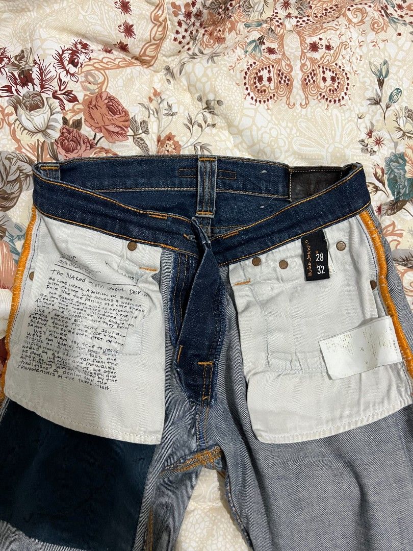 Nudie jeans ripped original on Carousell