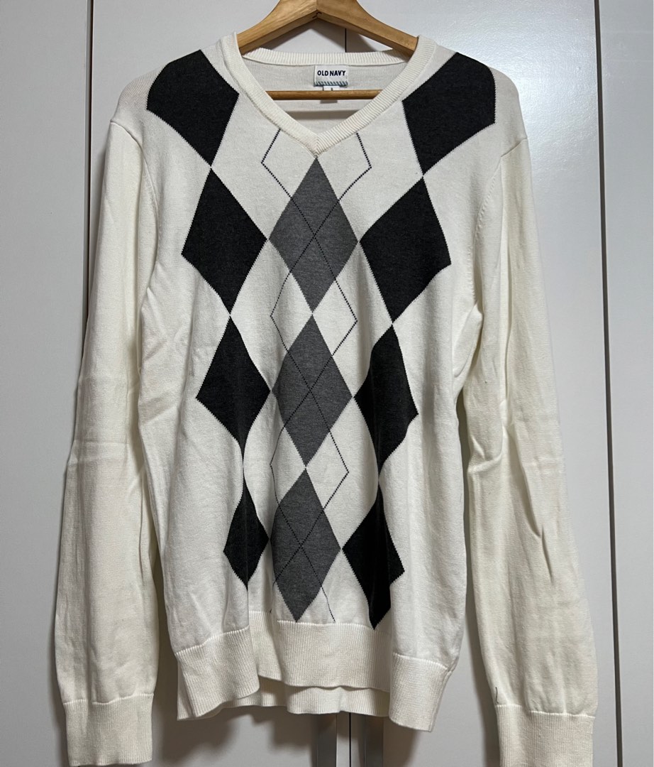 Old navy argyle sweater store
