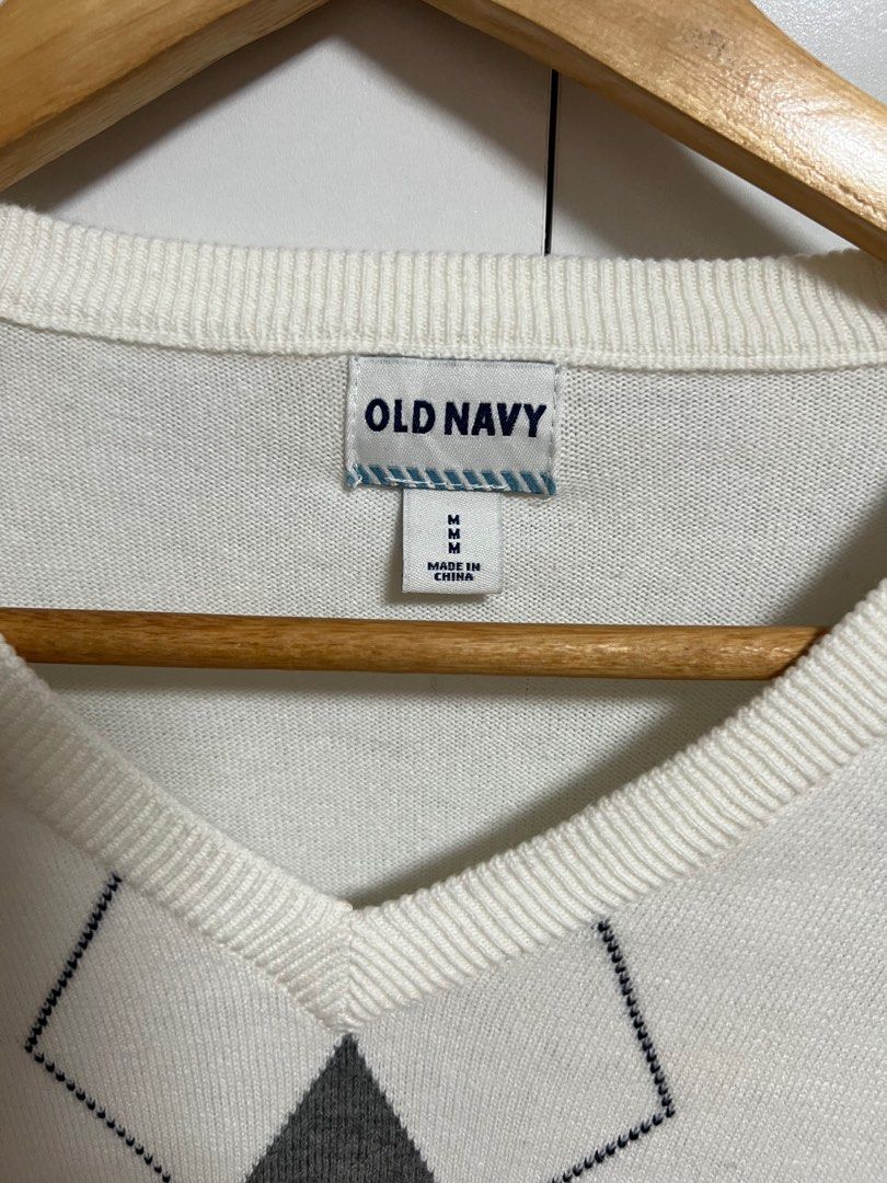 Old Navy Argyle Sweater