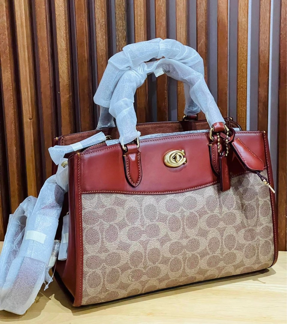Coach brooke carryall shop in signature leather