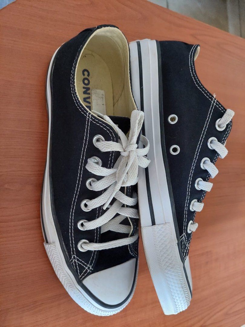 ORIGINAL CONVERSE Unisex Chuck Taylor Black Beli di Sport Station