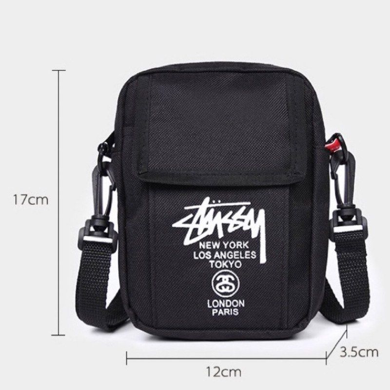 Original Japan Stussy Magazine Sling Bag Shoulder Crossbody Bag, Men's