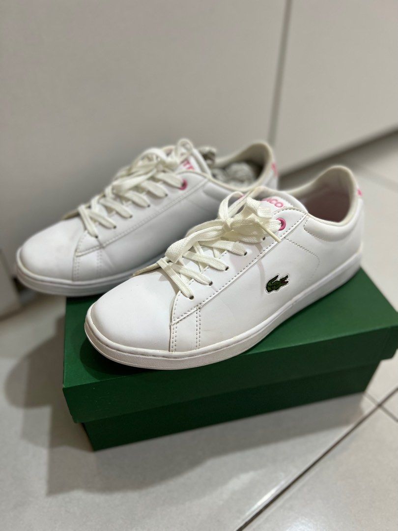 Original Lacoste Carnaby Evo BL 2 SUJ wht pink Women s Fashion