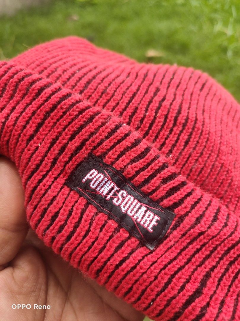 Point Square Men s Fashion Watches Accessories Beanie on