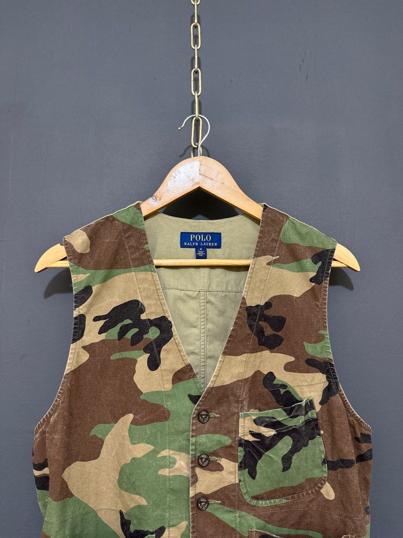 Polo on sale camo vest
