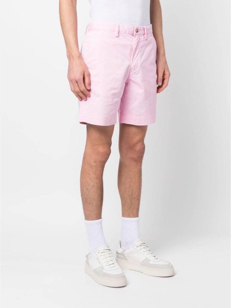 Polo Ralph Lauren's Pink Chino Shorts, Men's Fashion, Bottoms, Shorts on  Carousell