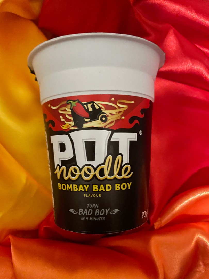 POT Noodle Bombay Bad Boy Flavor 90g on Carousell