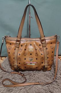 Pre❤ MCM Cognac 2way