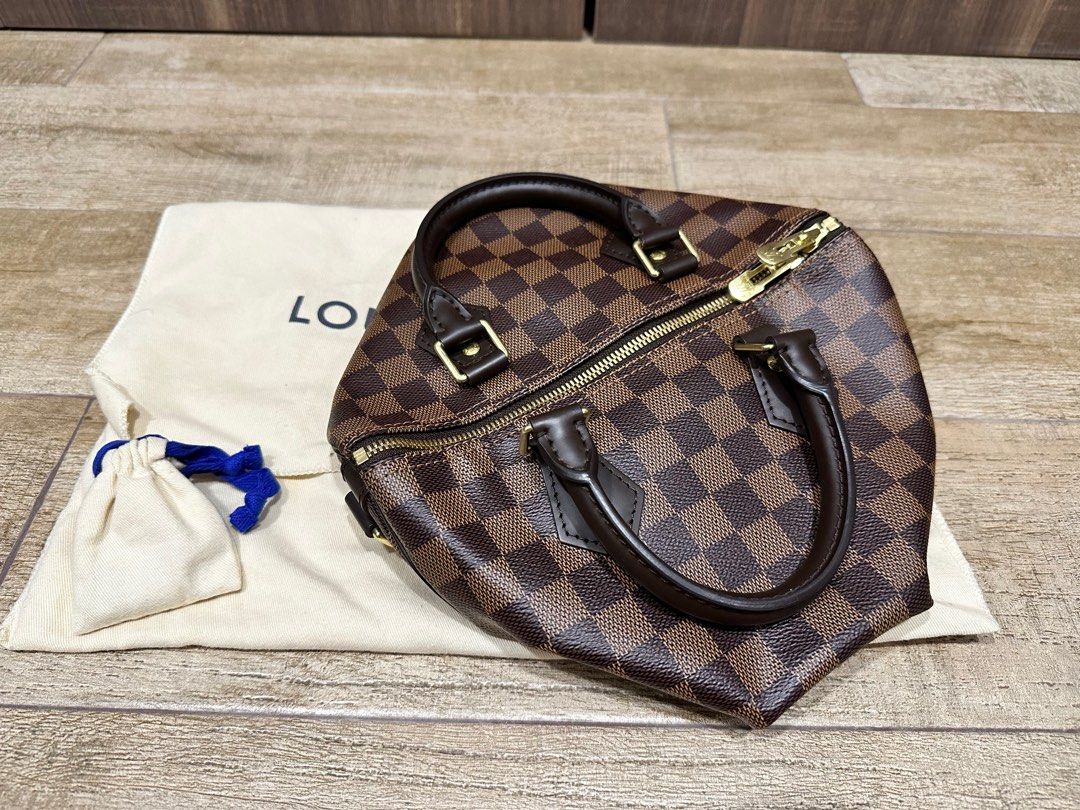 Louis Vuitton Speedy Bandouliere Damier Azur 35 White/Blue - GB