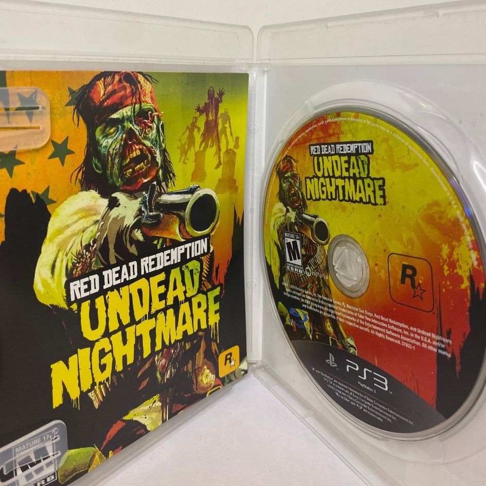 PS3 Red Dead Redemption Undead Nightmare on Carousell